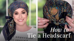 'How To Tie A Headscarf | Easy Head Scarf Styles (2020)'