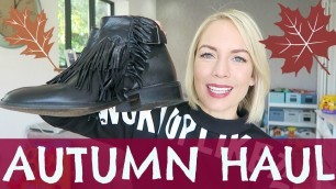 'AUTUMN CLOTHING HAUL | OCTOBER 2015 | PRIMARK, TOPSHOP, RIVER ISLAND & MORE!   EMILY NORRIS'