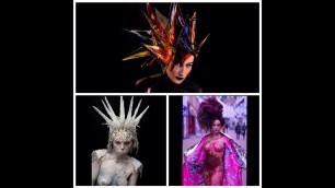 'Pierangela Manzetti Avant Garde Hairstylist , Makeup & Bodypaint Artist'