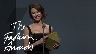 'Charlotte Olympia | Accessory Designer of the Year | British Fashion Awards 2015'