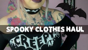 'Everyday/Casual Spooky Clothes Haul // Emily Boo'