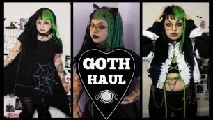 'Collective Goth Clothing Haul // Killstar/PunkRave/Current Mood/Exo Umbra // Emily Boo'