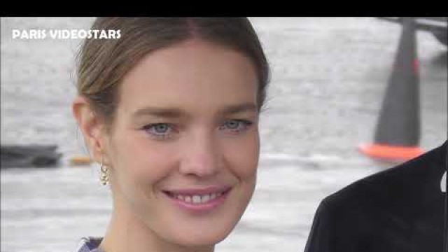 'Natalia Vodianova & husband Antoine Arnault @ Paris Fashion Week show Dior 29 september 2020'