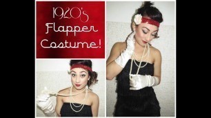 'DIY 1920\'S Flapper Costume Tutorial | Simply Just Rebekah'