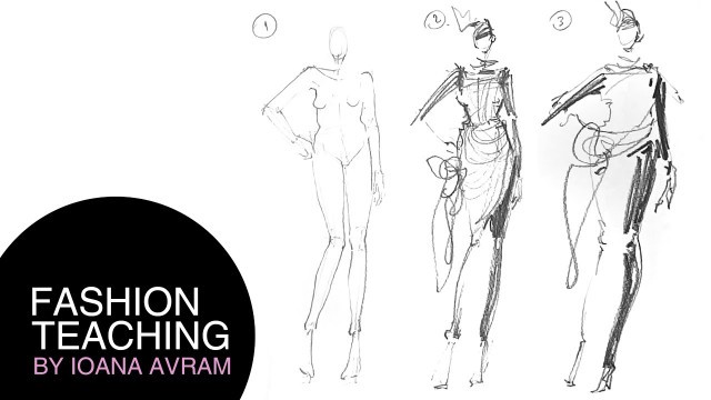 'How to draw a fashion sketch like a pro'