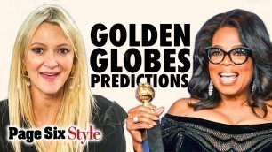 'Style Expert Gives Golden Globes Fashion Predictions | Page Six Style'