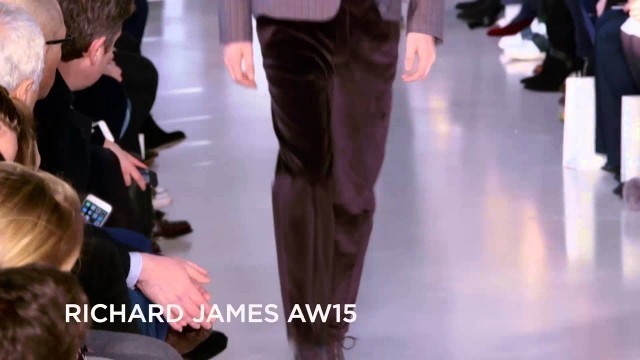 'Richard James AW15 at London Collections Men'