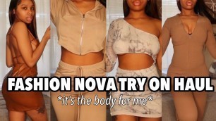 'FASHION NOVA TRY ON HAUL *spent $1000 on accident*'