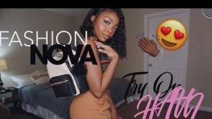 'SUMMER \'18 FASHION NOVA TRY ON HAUL'