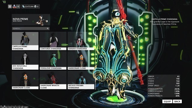 'Banshee Prime Accessories Showcase By MonTe'