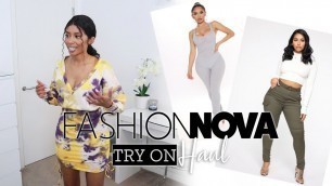 'YESS ANOTHER FASHIONNOVA TRY ON HAUL | Shaunnies Life'