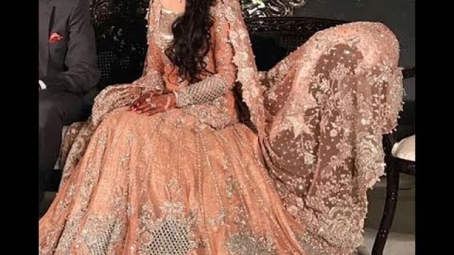 'Latest Bridal Walima Dresses - Pakistani Bridal Collection 2017'