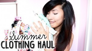 'Summer Clothing Haul | Emily Liu'