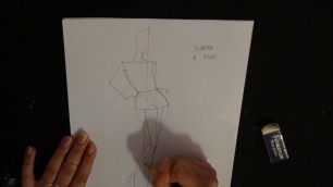 'Fashion sketch tutorial: base'