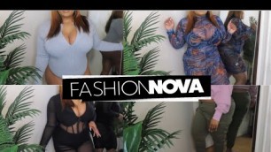 'FASHION NOVA TRY ON HAUL | JELANAMARI |'