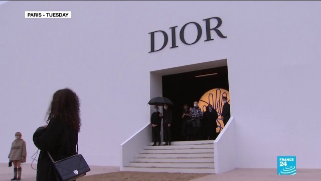 'Protestor infiltrates exclusive Dior show for Paris Fashion Week'