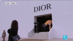 'Protestor infiltrates exclusive Dior show for Paris Fashion Week'