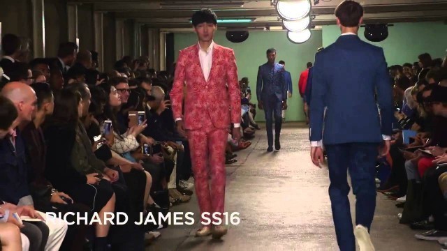 'Richard James SS16 at London Collections Men'