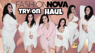 'FASHION NOVA HAUL 2021| Cozy Loungewear (Livin It Cozy) Try-On Haul'