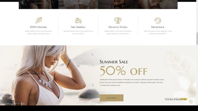 'Queeny - Fashion Lingerie WordPress Theme clothing Lingerie Store Moe'