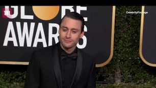 'Suited up! Kieran Culkin arrives in style at 2019 Golden Globes'