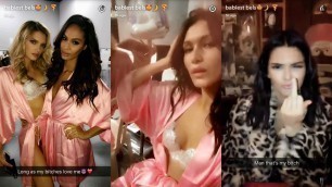 'Victoria\'s Secret Fashion Show 2016 - Bella Hadid -  Backstage Snapchat Story'