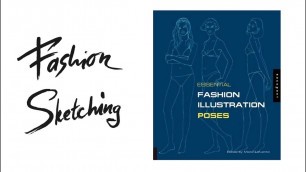 'Fashion sketches: обзор книги \"Essential Fashion Illustration Poses\" by Maite Lafuente'