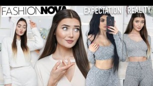 'TRYING ON LOUNGEWEAR & LINGERIE FROM FASHION NOVA... AD'