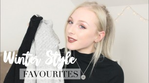 'CURRENT FAVOURITE WINTER STYLE PICKS | EMILY ROSE'