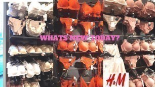 'H&M New Lingerie Spring Collection March 2019 Womens fashion'