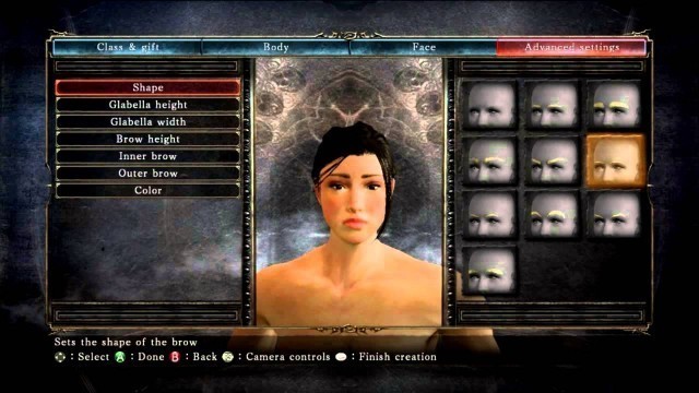 'Dark Souls 2 - How to create a beautiful female face 「ダークソウル２:美人の顔を作ってみる」'