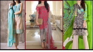 'Latest Pakistani / indian Summer clothes 2017 for women/ Girls | Must watch'