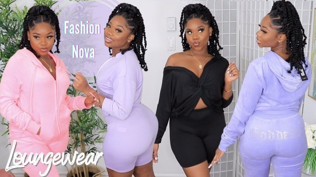 'FASHION NOVA TRY-ON HAUL | Comfy Work From Home (FALL/WINTER LOUNGEWEAR) | Chev B'