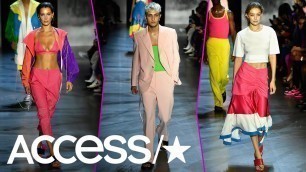 'Gigi Hadid, Bella Hadid & Anwar Hadid Walk The Same Runway At New York Fashion Week | Access'