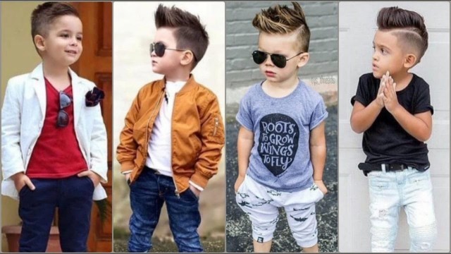 'Very Attractive & Beautifull New Style Haircut And Hairstyle Little Boys'