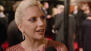 'Lady Gaga | Red Carpet Interview | British Fashion Awards 2015'