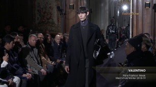 'VALENTINO Paris Fashion Week Men\'s Fall/Winter 2018-19'