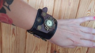 'Women\'s Watch Steampunk Retro Vintage Aristocrat Designer Fashion Wristwatch'