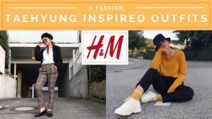 'Kim Taehyung (V) outfit inspiration | H&M | BTS fashion'