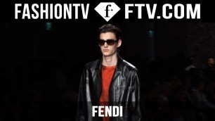 'Fendi Show Spring/Summer 2016 | Milan Collections: Men | FashionTV'