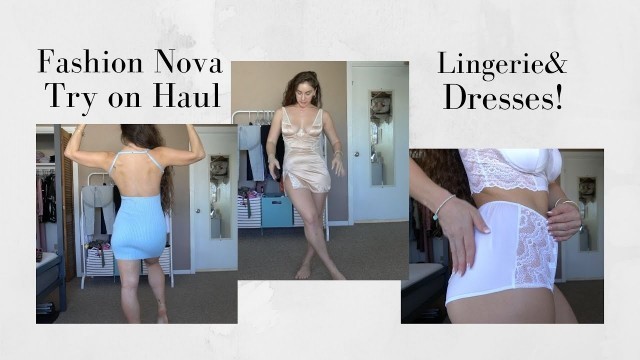 'Valentines Day edition! Best Fitting Fashion Nova dresses and lingerie!'