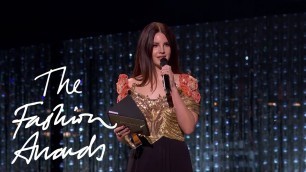 'Alessandro Michele for Gucci | Brand of the Year Award | The Fashion Awards 2018'