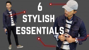 '6 Accessories No Stylish Man Leaves Behind'