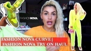 'FASHION NOVA CURVE| FASHION NOVA TRY ON HAUL'