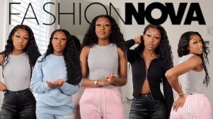 'FASHION NOVA TRY-ON HAUL 2021 I JOGGERS, SNATCHED COLLECTION & MORE!'