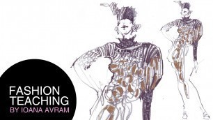 'Lessons for fashion sketching'