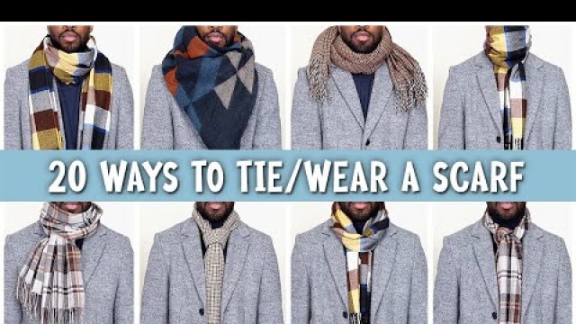 '20 Ways To Wear/Tie a Scarf for Men & Women | I AM RIO P.'