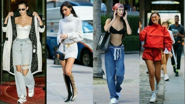 'Bella Hadid\'s Best Street Moments'