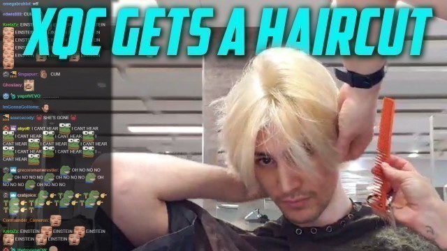 'xQc GETS A NEW HAIRCUT! | xQcOW'