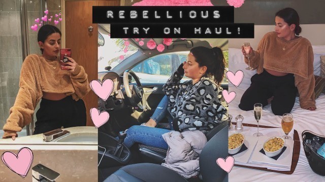 'REBELLIOUS FASHION Try On Haul • Testing Clothes Seen on INSTAGRAM!  | Emily Diane Philpott'